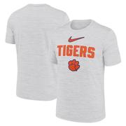 Clemson Nike Dri-Fit Velocity Slant Tee